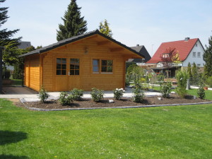 Spacious garden house in a small German city