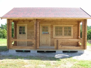 Summer sauna house