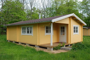 Garden house with sauna in Saaremaa